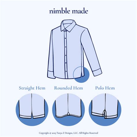 Understanding Hem Of A Shirt And The Types Of Hems For Men Nimble Made