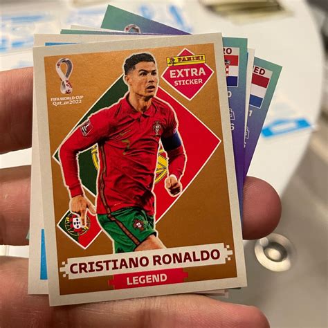 Cristiano Ronaldo Bronze Figurinha Copa Do Mundo Item De