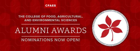 Nominate Alumni And Friends For The 2022 CFAES Alumni Awards OSU