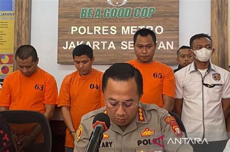 Polres Jakarta Selatan Tangkap Tiga Tersangka Tppo Di Kalibata Antara