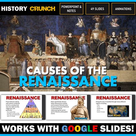 Causes Of The Renaissance Powerpoint With Notes Copy