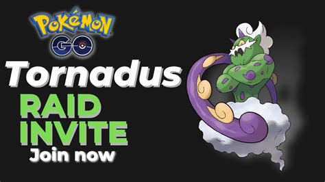 Pokémon GO Live Shiny Tornadus Raid Live with Subscriber Raid