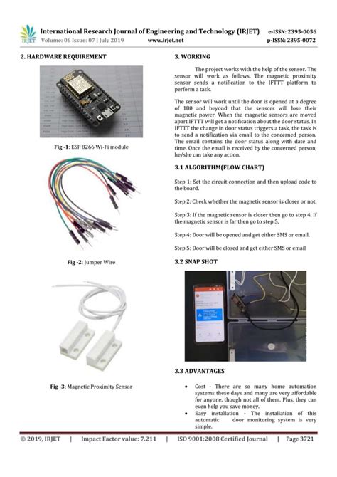 IRJET- Automatic Door Monitoring System | PDF | Free Download 