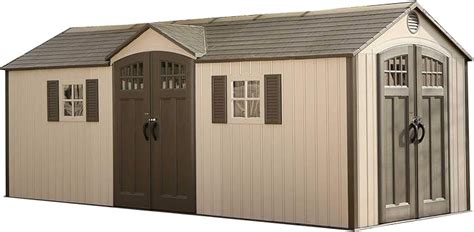 Amazon Lifetime X Ft Outdoor Storage Shed Desert