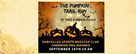 The Pumpkin Trail Run At Tims Pumpkin Patch