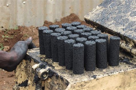 Combustible Des Briquettes Compress Es Base De D Chets Agricoles