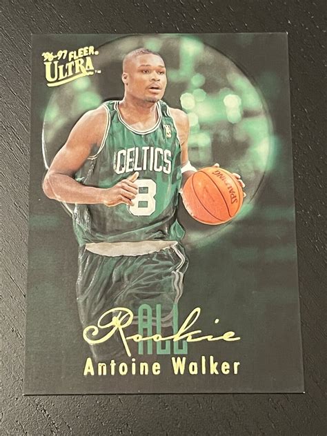 1996 97 1996 FLEER ULTRA ALL ROOKIE ANTOINE WALKER RC 13 CELTICS