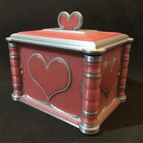 Heart Shaped Box 3d Model 3d Printable Cgtrader