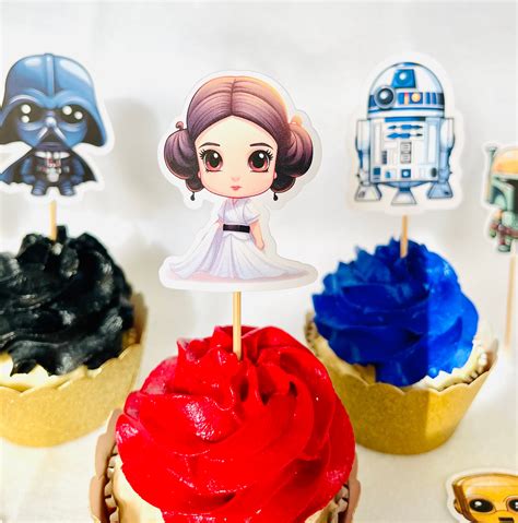 Star Wars Cupcakes Toppers Cupcakes Toppers Star Wars Birthday