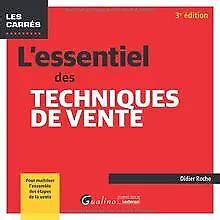 L ESSENTIEL DES TECHNIQUES de vente 3ème édition Po Livre état