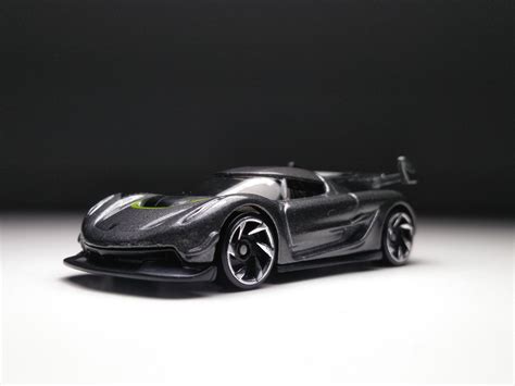 Koenigsegg Jesko Dark Grey Hot Wheels 2021 Custom Plastic Etsy