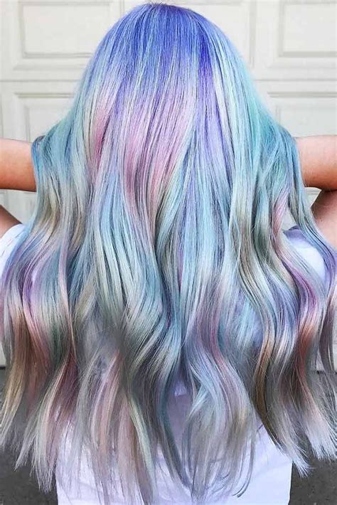 35 Trendy Hair Colors For Winter 2022 2023 Holographic Hair Popular