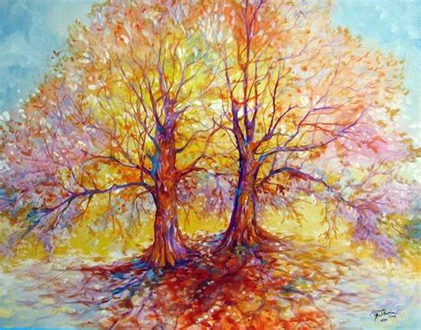 Tree Of Life Duo By Marcia Baldwin From Landscapes