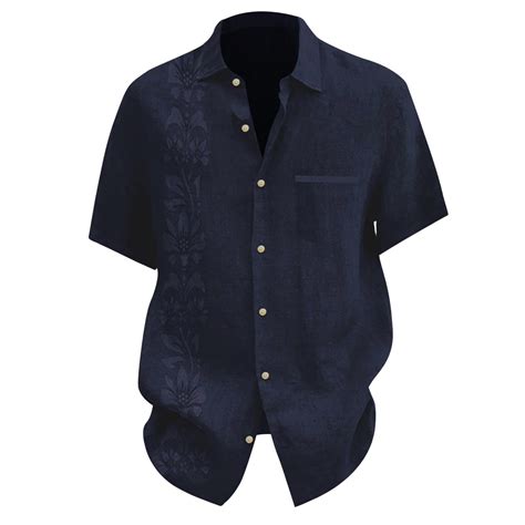 CHANGMOO Men Dress Shirt - Big And Tall formal Shirts for Men Cotton ...