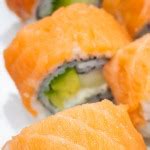 Philadelphia Roll Sushi Recipe (+VIDEO) | MasalaHerb.com