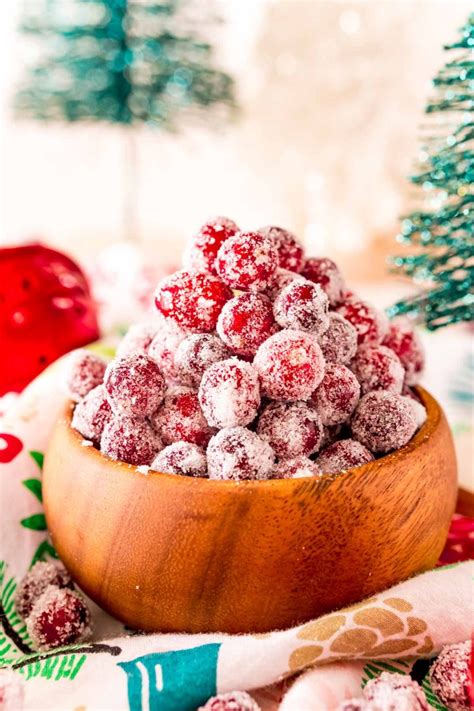 Easy Candied Cranberries Recipe Sugar And Soul