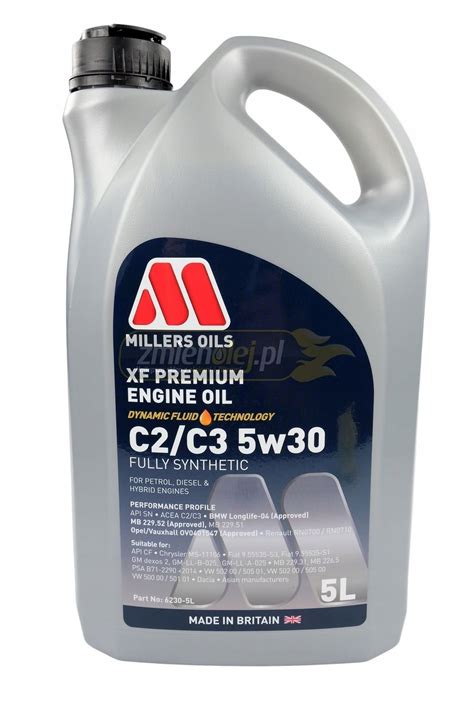 Millers Oils Xf Premium C C W L England Za Z Z Wieliczka