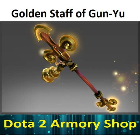 Dota2 Monkey KingImmortalGolden Staff Of Gun Yu Shopee Malaysia