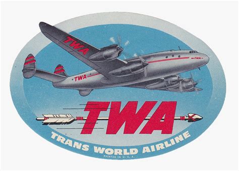 Affiche Ancienne Twa Trans World Airline Galerie