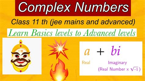 Complex Number Introduction Of Complex Numbers Class 11 Jee Youtube