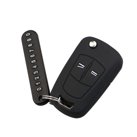 Buttons Flip Remote Folding Car Key Cover Fob Case With Parking Card