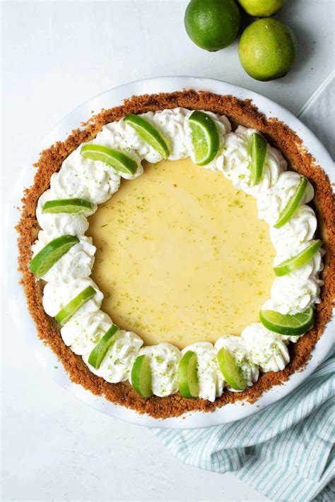 Florida Key Lime Pie Recipe with Real Whipped Cream - Life, Love, and ...