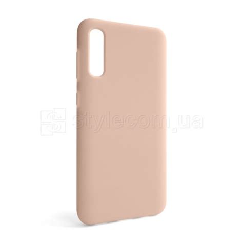 Чехол Full Silicone Case для Samsung Galaxy A50 A505 2019 nude 19 без логотипа купить за