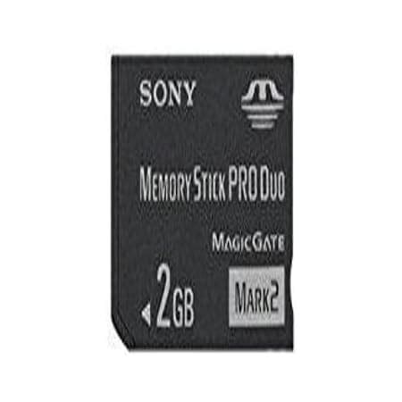 Amazon Sony 2 GB Memory Stick PRO Duo Memory Card MSX M2GS