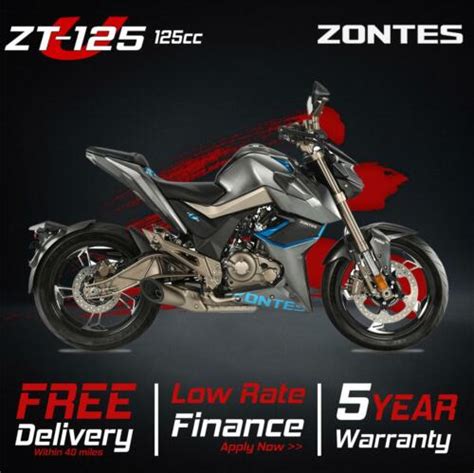 Zontes U Naked Cc Bhp Sports Motorcycle Adventure Cc Ebay