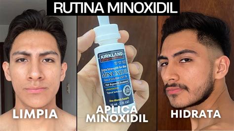 Rutina Basica Para Aplicar Minoxidil En La Barba Efectivo Youtube