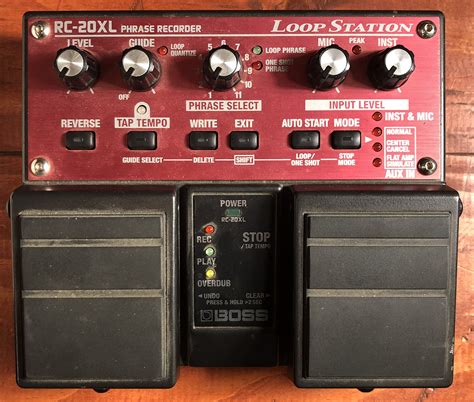 Boss RC-20XL > Effects | Imperial Guitar & Soundworks