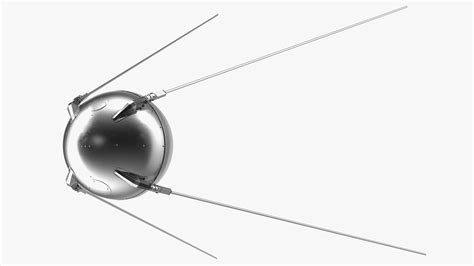 Sputnik First Artificial Earth Satellite D Model Ds Blend