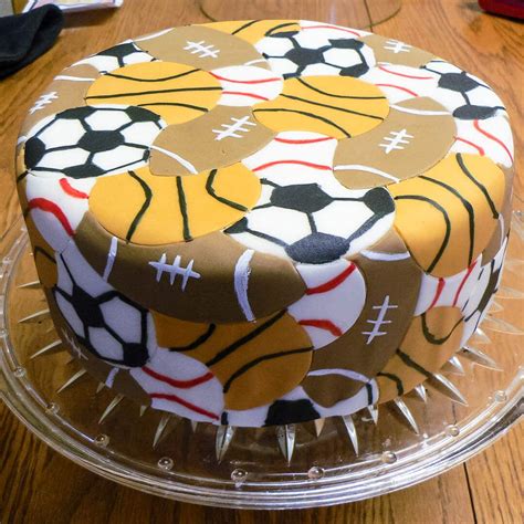 Boys Sports Birthday Cakes Ashlee Marie Real Fun With Real Food