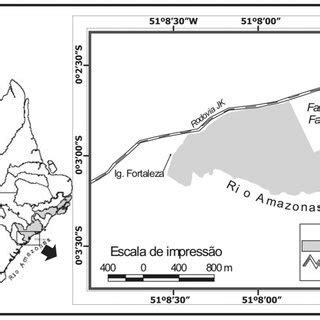 Localiza O Da Apa Da Fazendinha No Munic Pio De Macap Ap Em Regi O