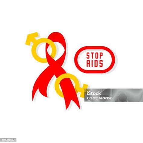 Stop Aids Stock Illustration Download Image Now Aids Adult