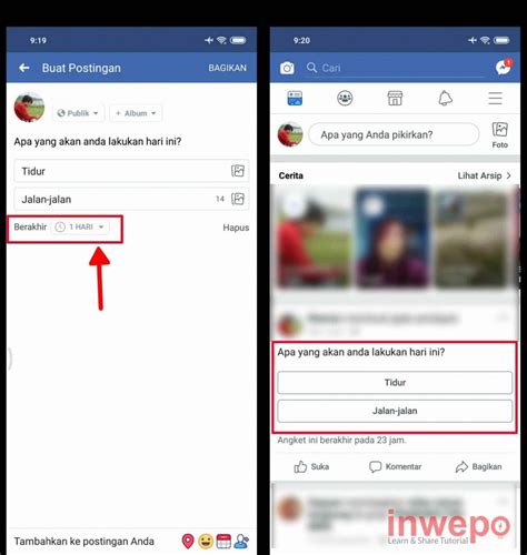 Cara Mudah Membuat Polling Di Facebook Android Inwepo