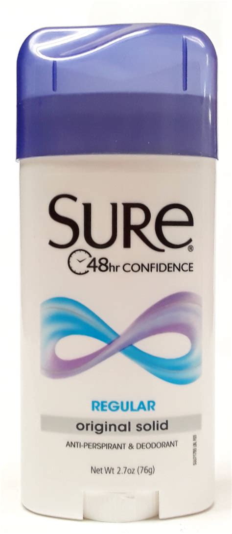 Sure Regular Scent Deodorant Original Solid