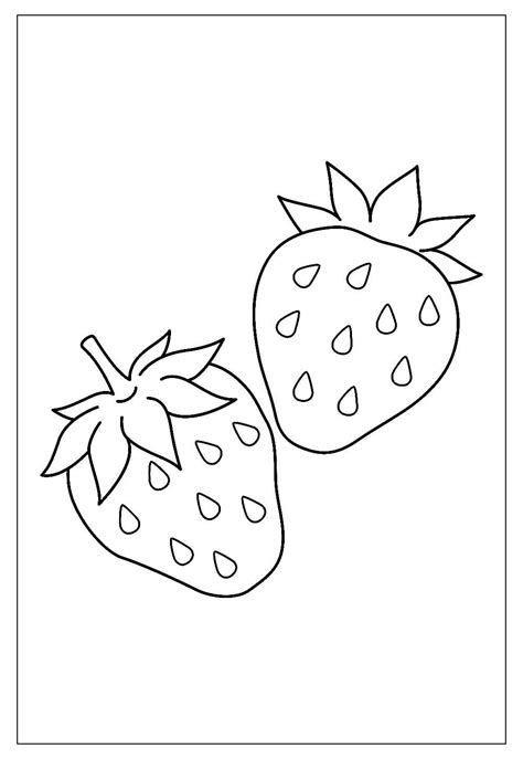 Desenhos De Morango Para Colorir E Imprimir Tudo Para Colorir