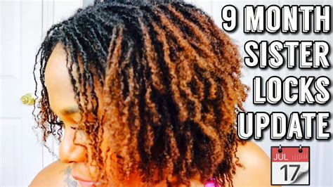 Sisterlocks Update From A 4c Loose To A Locd Natural9 Months Into Sisterlock Journey Youtube