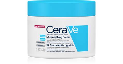 CeraVe SA овлажняващ омекотяващ крем за суха или много суха кожа ...