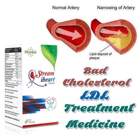 Streamline Bad Cholesterol LDL Treatment Medicine, 30 Capsule, Bd at Rs ...