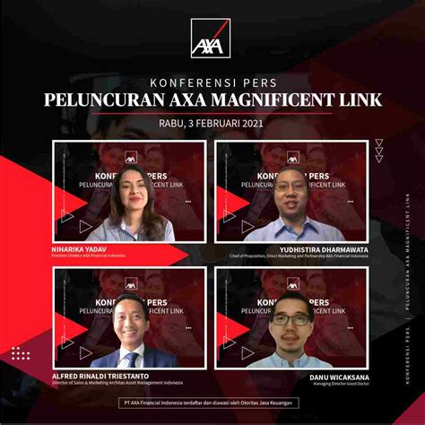 Axa Financial Indonesia Luncurkan Axa Magnificent Link Solusi Unit