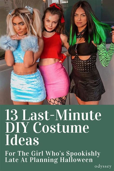 13 Last Minute Diy Costume Ideas For The Girl Whos Spookishly Late At