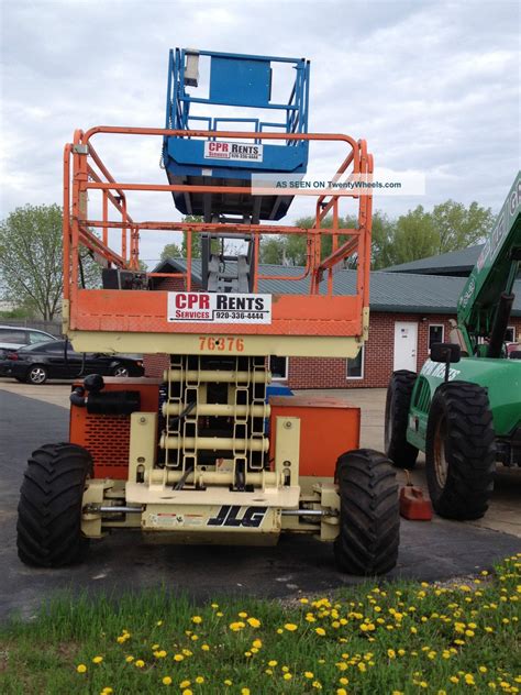 Jlg Rough Terrain Scissor Lift 33rts 4x4 Dual Fuel 39 Working Height