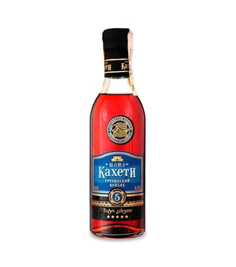Коньяк грузинский Шато Кахети 5 лет выдержки 0,25л 40% - Купить в Киеве ...