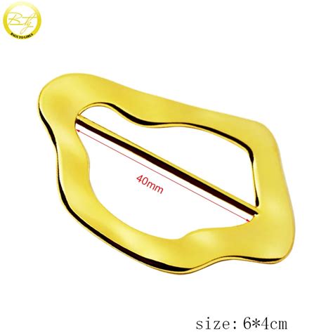 High Quality Gold Color Bikini Connector Adjuster Zinc Alloy Swimwear Accessory Alloy Buckle