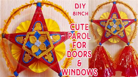 Diy How To Make Decorate Parol Lantern With Plastic Traditional