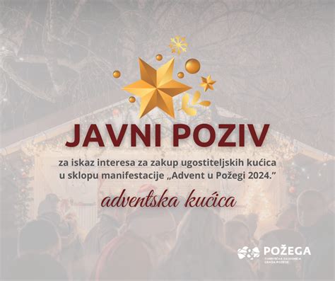 Ponovljeni javni poziv za iskaz interesa za zakup ugostiteljskih kućica