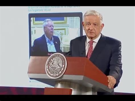 AMLO PONE VIDEO DE DESPRECIABLE LINDSEY GRAHAM CELEBRANDO RUSOS MU3RT0S