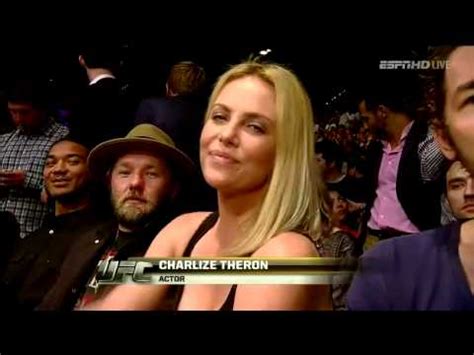 Nobody Cares When Charlize Theron Is On The Big Screen At UFC 146